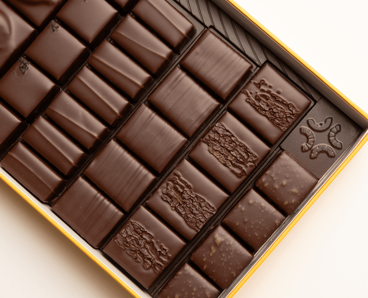 Coffret 29 pièces chocolats d'automne