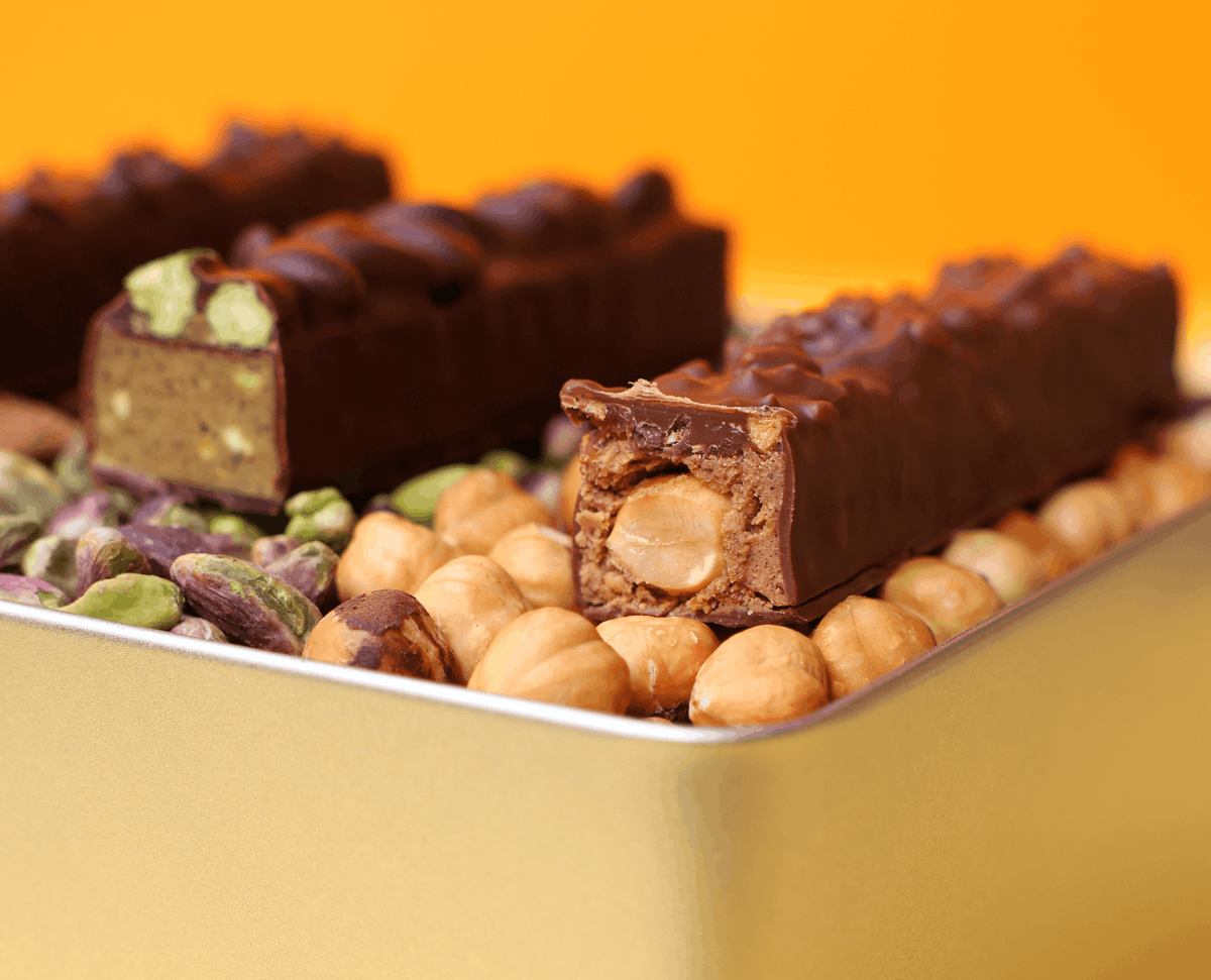 Barre praliné noisette
