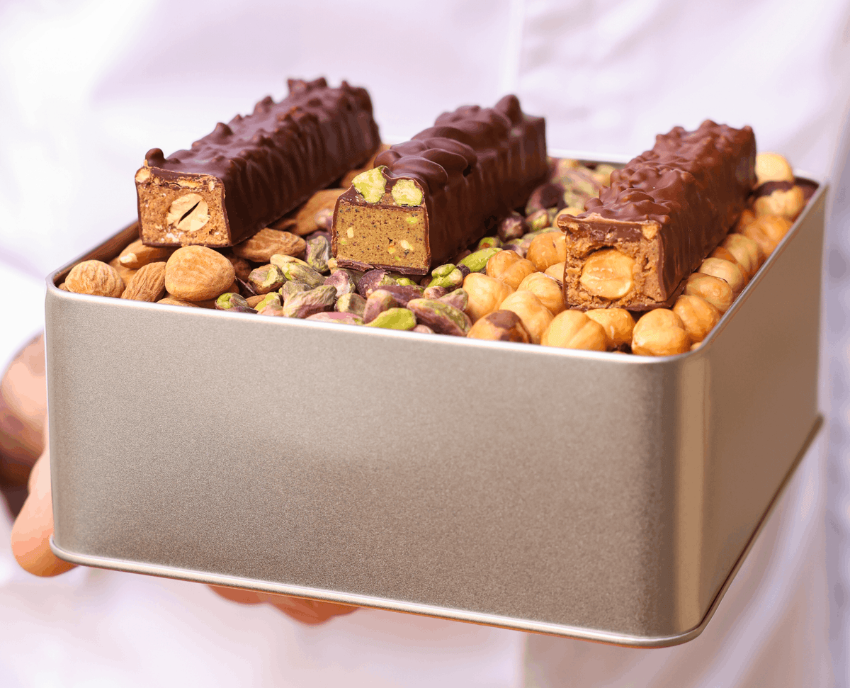 Barre praliné pistache