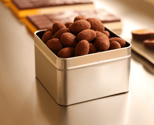Amandes enrobées (boite metal)