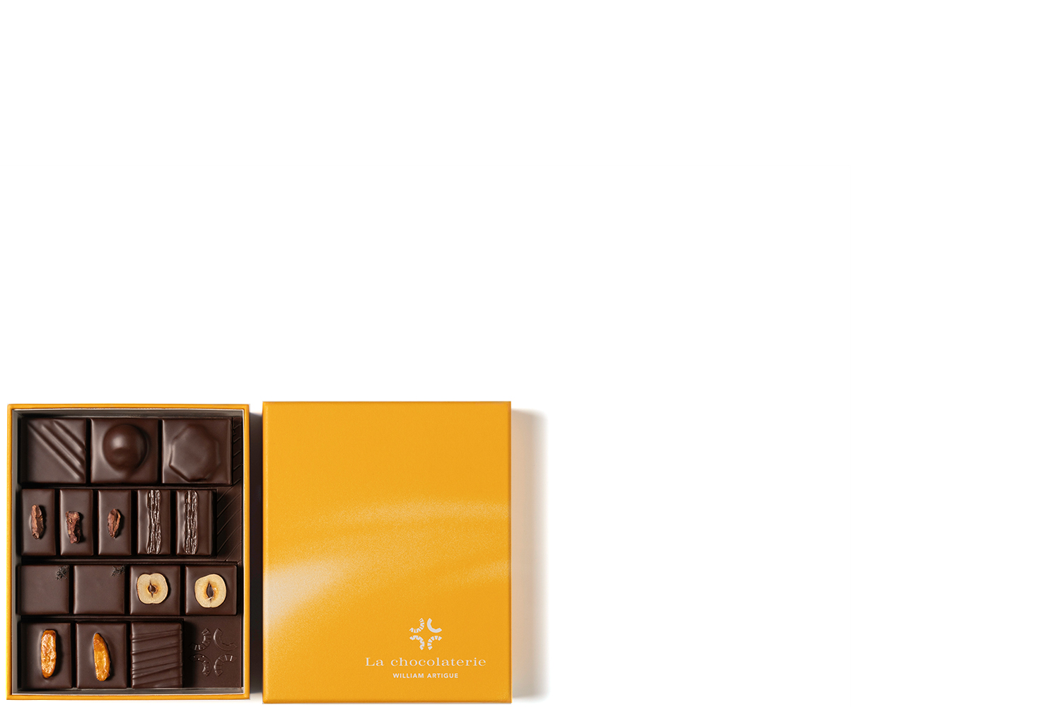 Commander - COFFRET DE 15 PIÈCES25 - La chocolaterie William Artigue