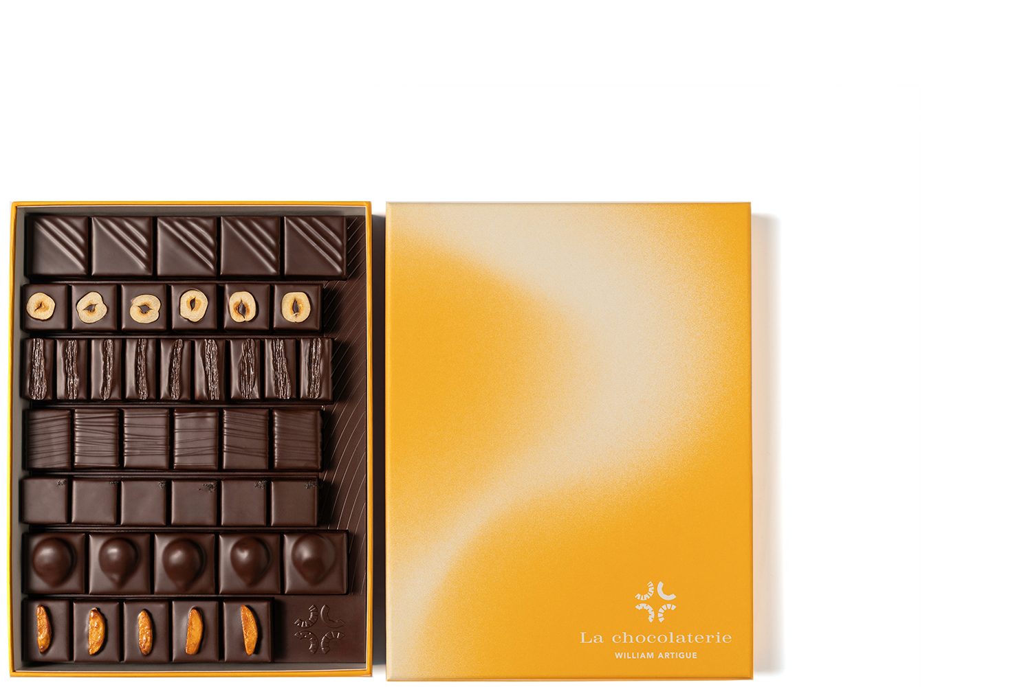Commander - COFFRET DE 42 PIÈCES25 - La chocolaterie William Artigue