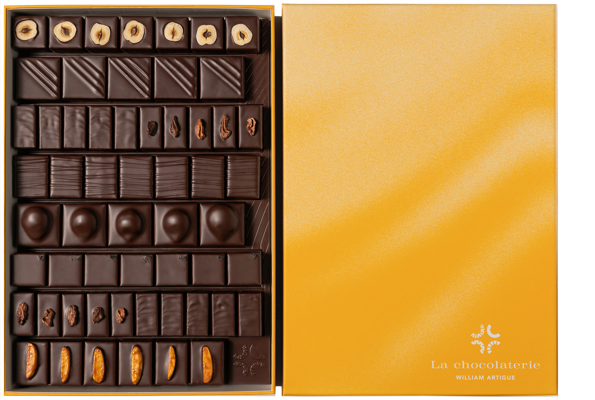 Commander - COFFRET DE 57 PIÈCES25 - La chocolaterie William Artigue